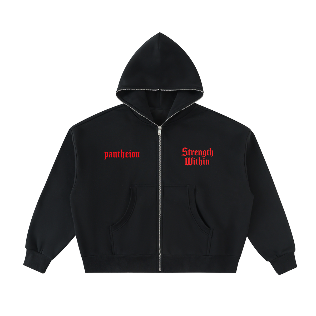 Pantheion STRNGTH WTHIN Boxy Hoodie