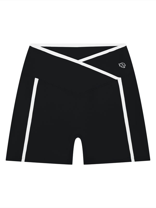 Women’s High Rise Color Block Yoga Shorts