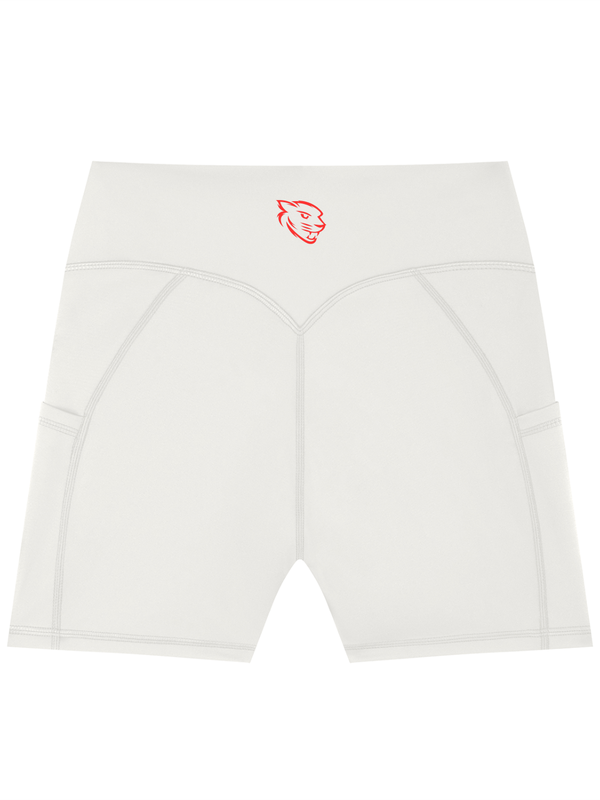 Pantheion Women's Performance High-Waist Pocket Biker Shorts