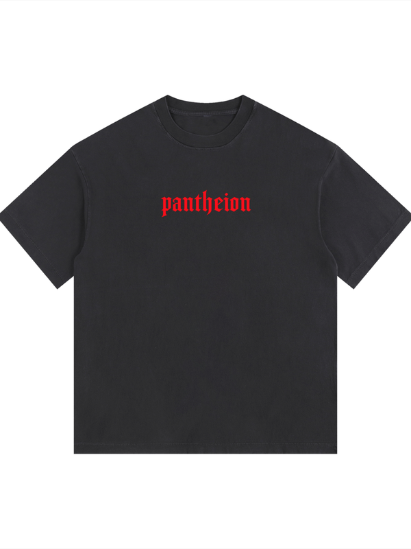 Pantheion Vintage Washed Oversized Cotton Tee