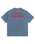Pantheion BRN 2 ADAPT Vintage Washed Oversized Cotton Tee