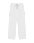 Solid Color Straight-Leg Sweatpants