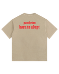 Pantheion BRN 2 ADAPT Vintage Washed Oversized Cotton Tee