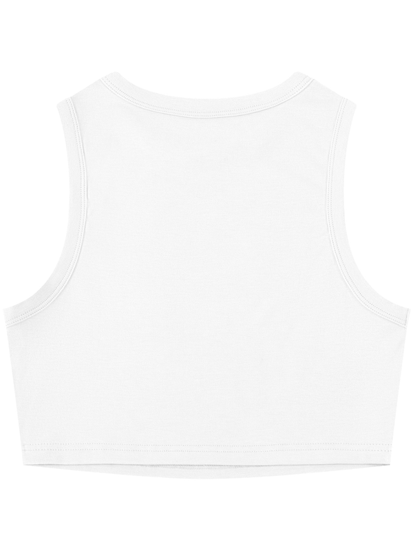 Women's Tight Crewneck Crop Tank