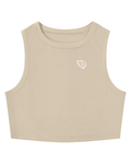 Women's Tight Crewneck Crop Tank