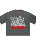 Unisex Boxy Mesh Crewneck Tee