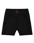Pantheion Women's Performance High-Waist Pocket Biker Shorts