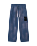 Unisex Sunfade Wide Leg Fleece Sweatpants