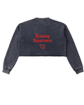 Pantheion SNWED Raw Cropped Sweatshirt
