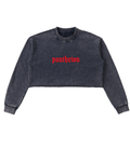 Pantheion SNWED Raw Cropped Sweatshirt