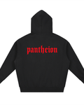 Pantheion Essential Zip-Up Oversized Fleece Boxy Hoodie