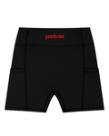 Pantheion Women's Performance High-Waist Pocket Biker Shorts