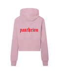 Essential Cropped Half-Zip Hoodie