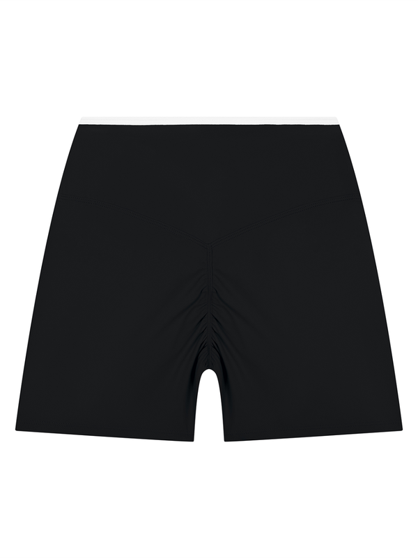 Women’s High Rise Color Block Yoga Shorts