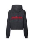 Essential Cropped Half-Zip Hoodie