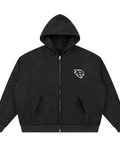 Unisex Sparkles Full Zip Boxy Hoodie