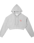 Pantheion Essential Cropped Zip-Up Hoodie