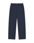 Solid Color Straight-Leg Sweatpants