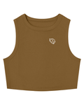 Women's Tight Crewneck Crop Tank