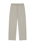 Solid Color Straight-Leg Sweatpants
