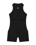 Women’s Quarter-Zip Yoga Romper