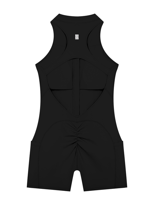 Women’s Quarter-Zip Yoga Romper