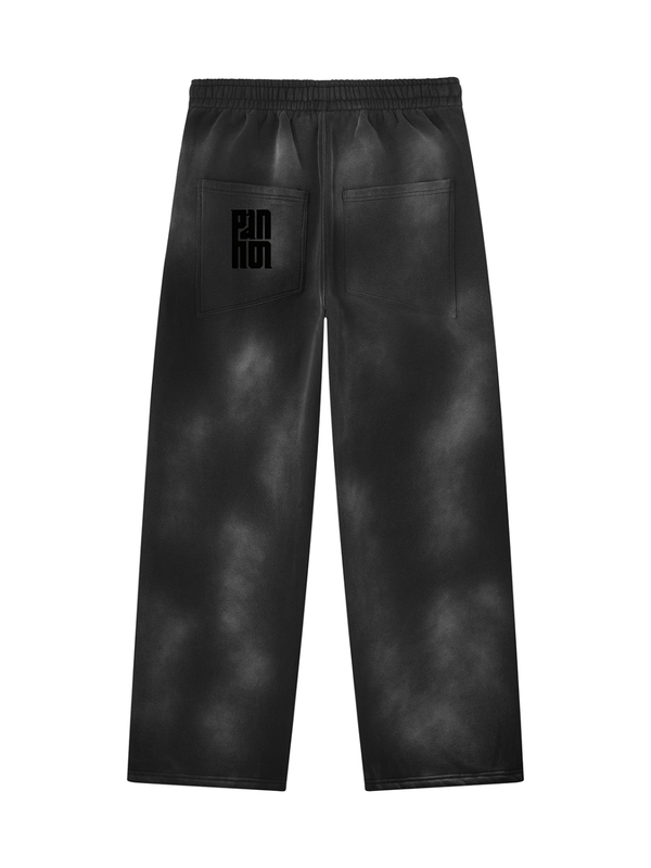 Unisex Sunfade Wide Leg Fleece Sweatpants