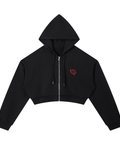 Pantheion Essential Cropped Zip-Up Hoodie