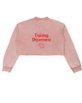 Pantheion SNWED Raw Cropped Sweatshirt
