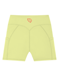 Pantheion Women's Performance High-Waist Pocket Biker Shorts