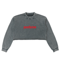 Pantheion SNWED Raw Cropped Sweatshirt