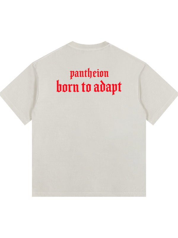 Pantheion BRN 2 ADAPT Vintage Washed Oversized Cotton Tee