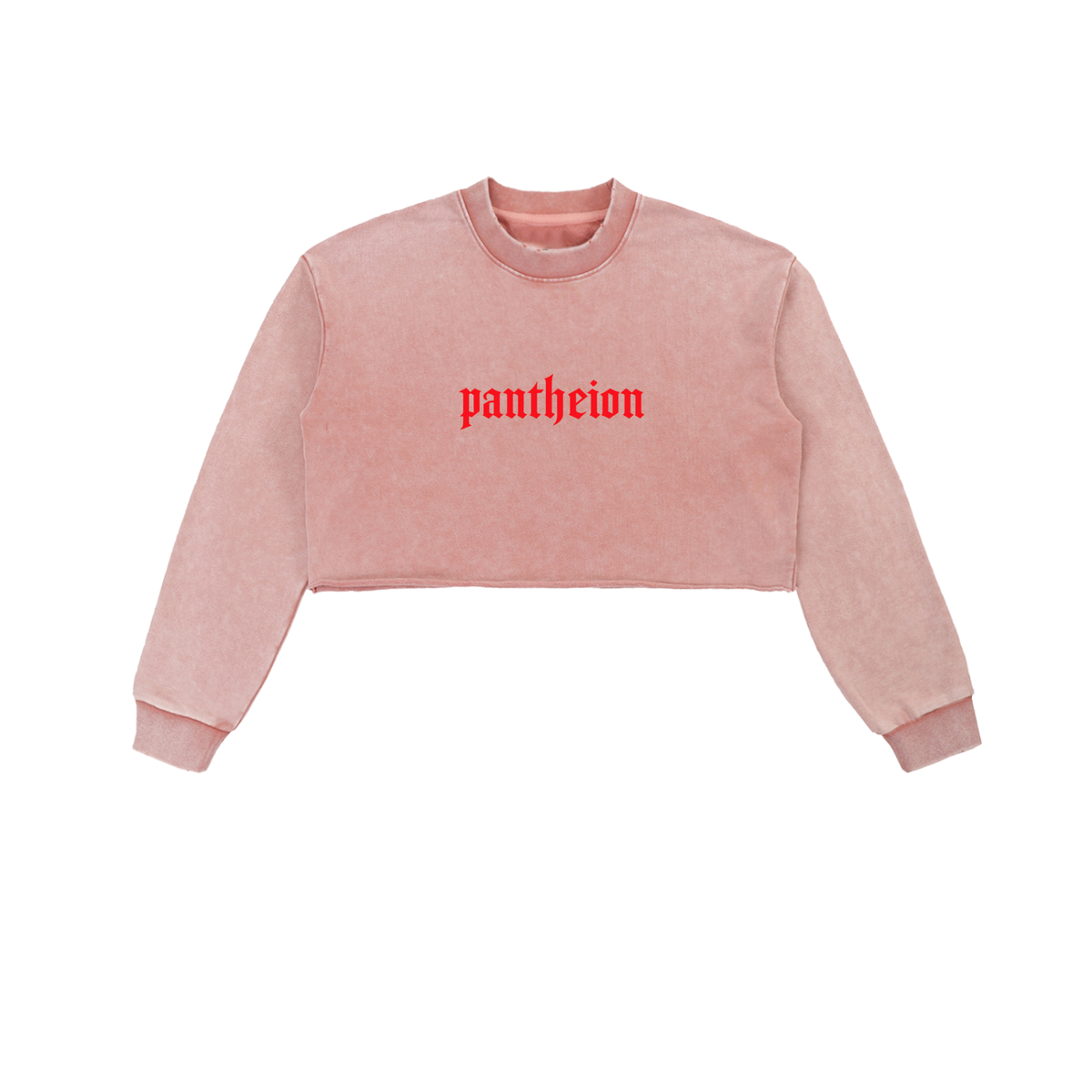 Pantheion SNWED Raw Cropped Sweatshirt