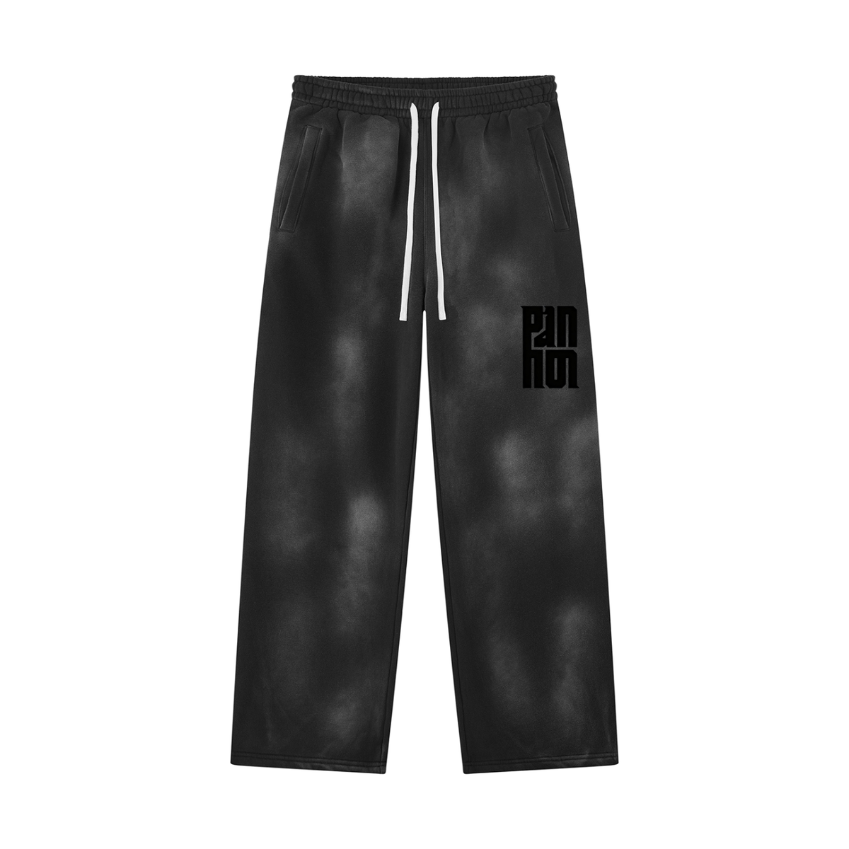 Unisex Sunfade Wide Leg Fleece Sweatpants