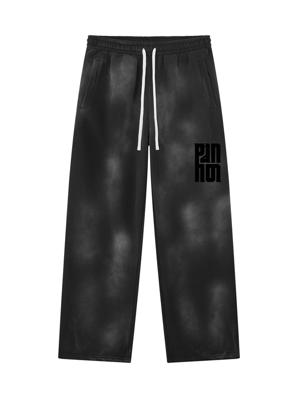 Unisex Sunfade Wide Leg Fleece Sweatpants