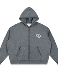 Unisex Sparkles Full Zip Boxy Hoodie