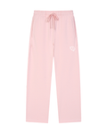 Solid Color Straight-Leg Sweatpants