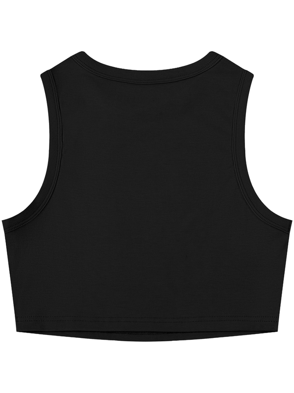 Women's Tight Crewneck Crop Tank