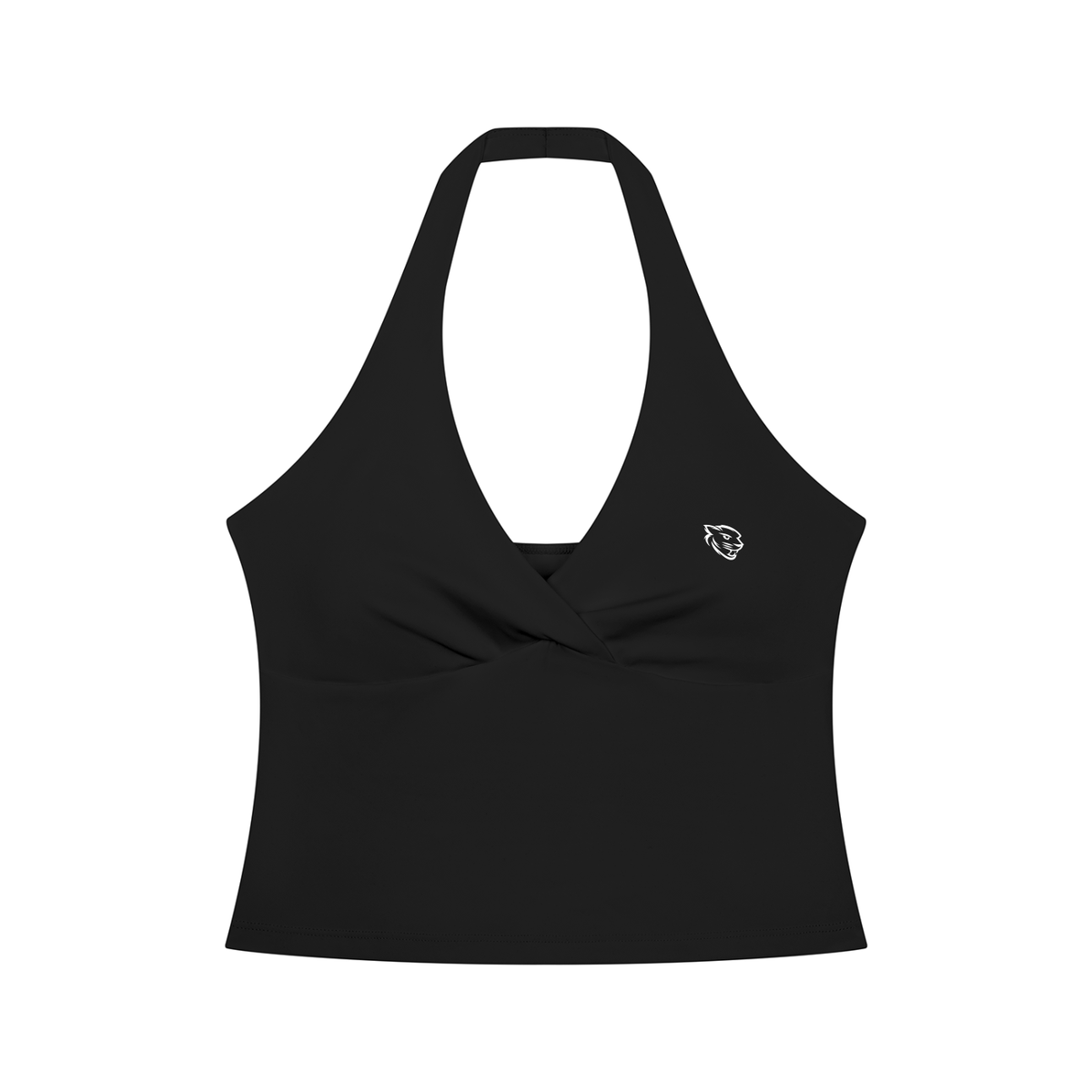 Women’s Ruched Halter Yoga Tank Top