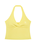 Women’s Ruched Halter Yoga Tank Top