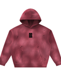 Unisex Sunfade Frayed Fleece Hoodie