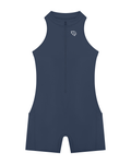 Women’s Quarter-Zip Yoga Romper