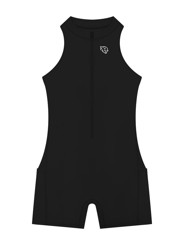 Women’s Quarter-Zip Yoga Romper
