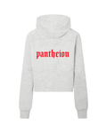 Essential Cropped Half-Zip Hoodie